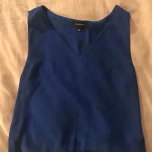 Babaton sleeveless top in blue